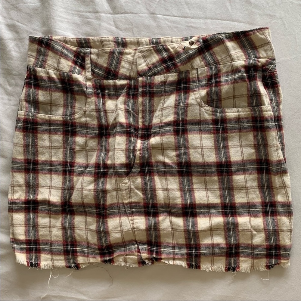 NSF Plaid Skirt